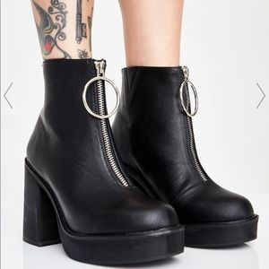 Dolls kill platform boots